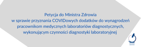 Dodatki COVIDowe – PETYCJA do Ministra Zdrowia